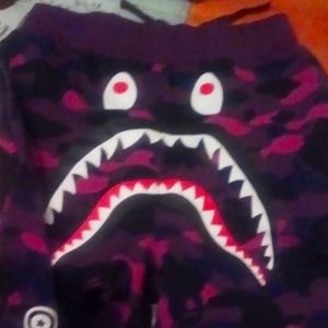 Brand new bathing ape shorts.